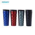 double wall metal vacuum insulated travel tumbler cup